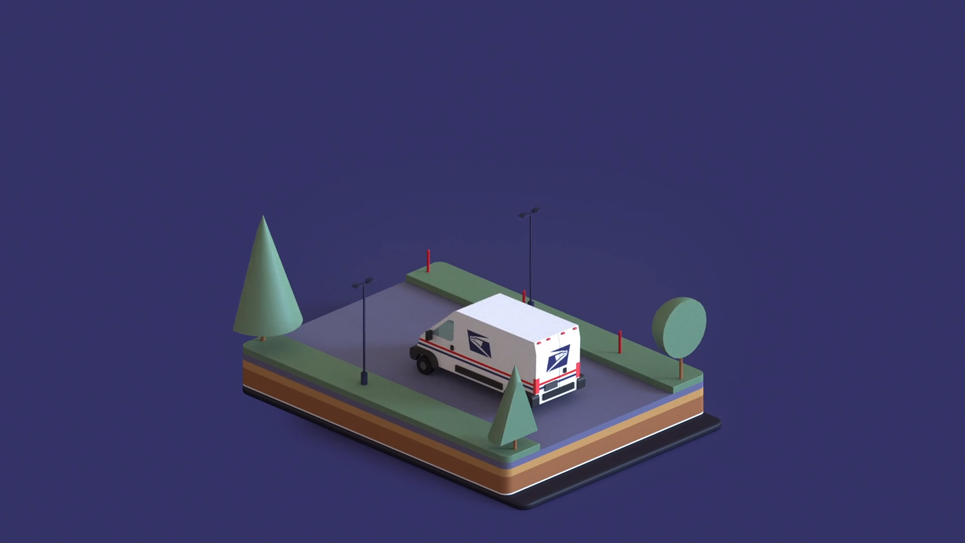 USPS - Not To Scale