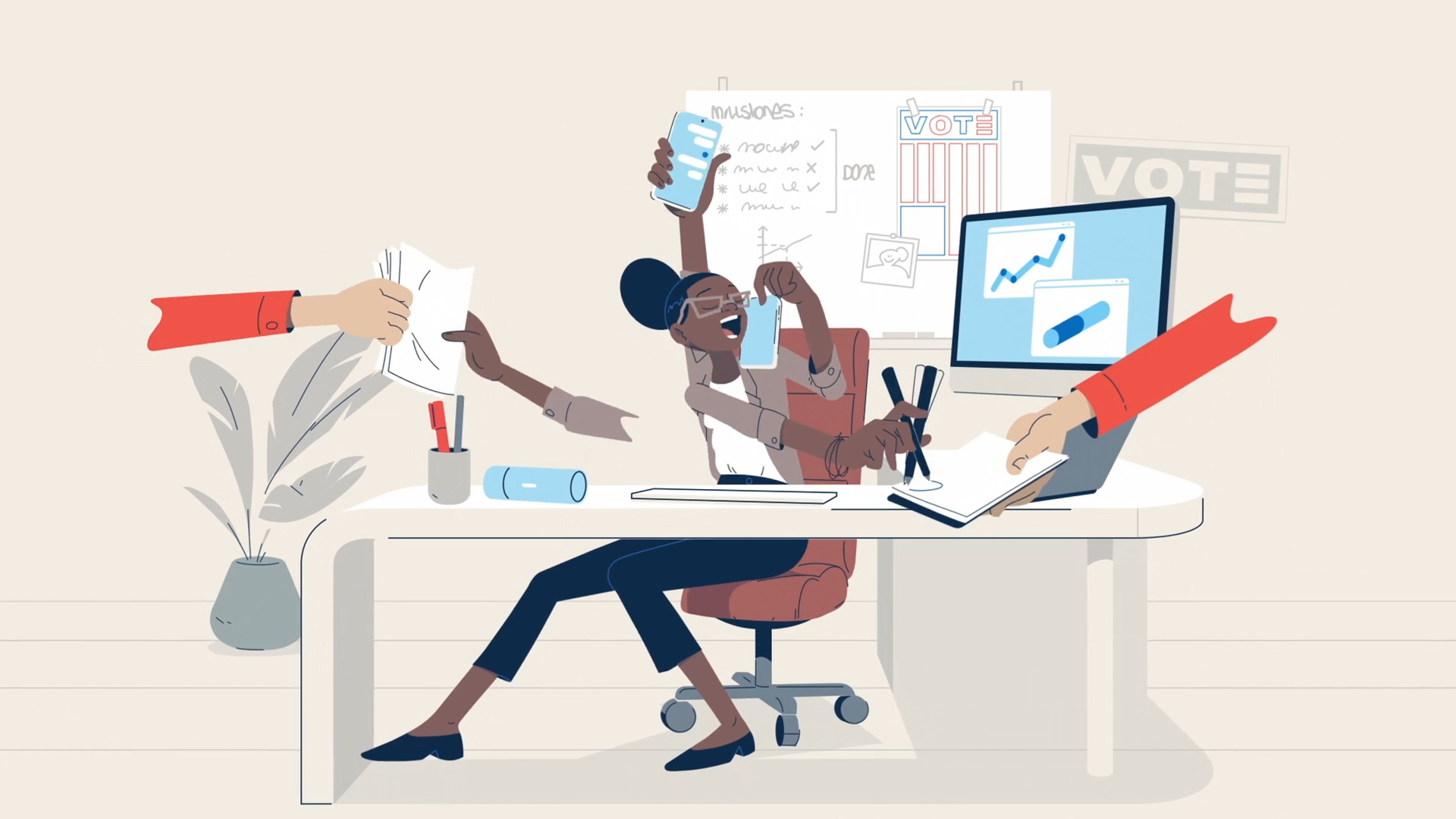 USPS Deliver Win - Not To Scale