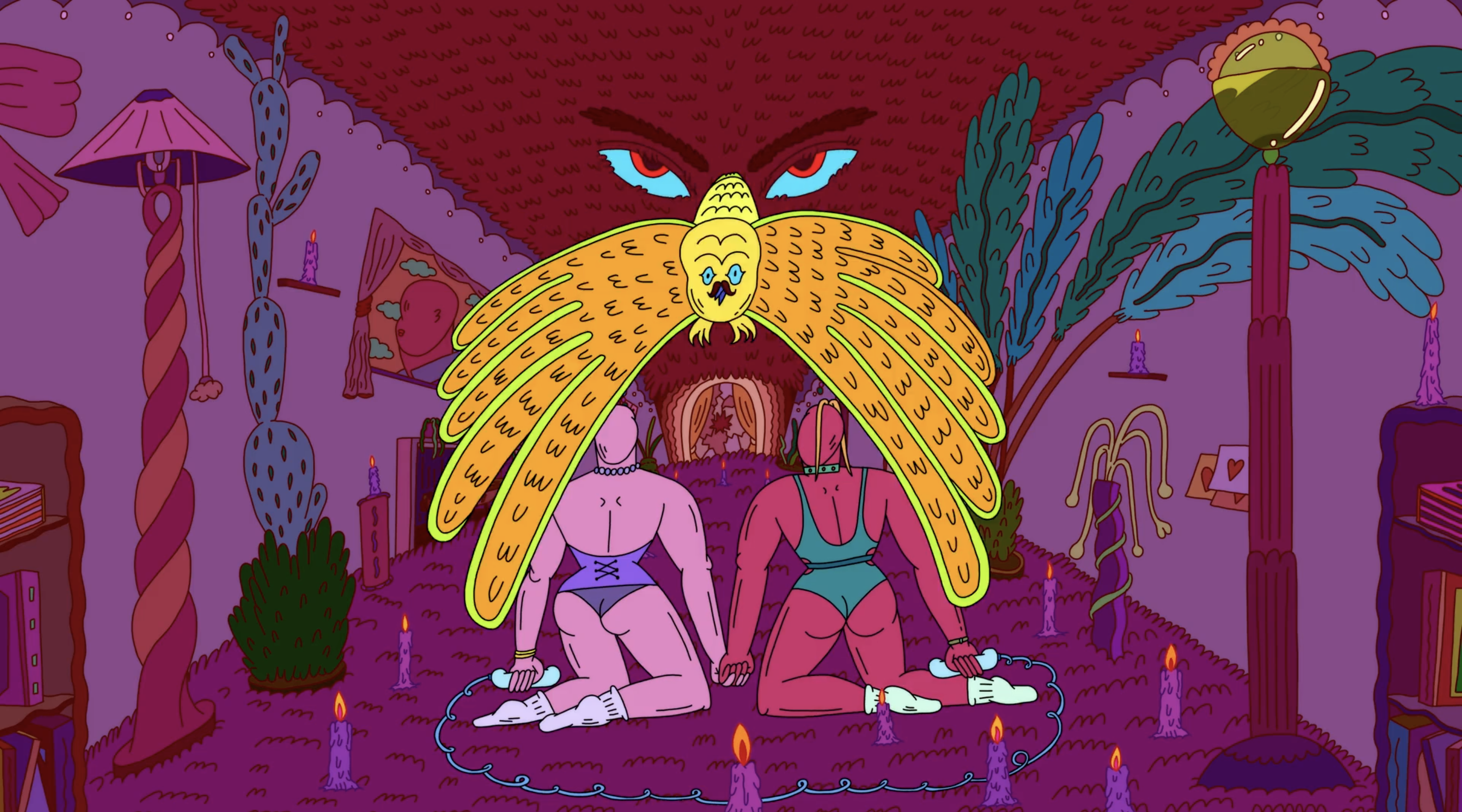 Adult Swim ID  - Not to scale