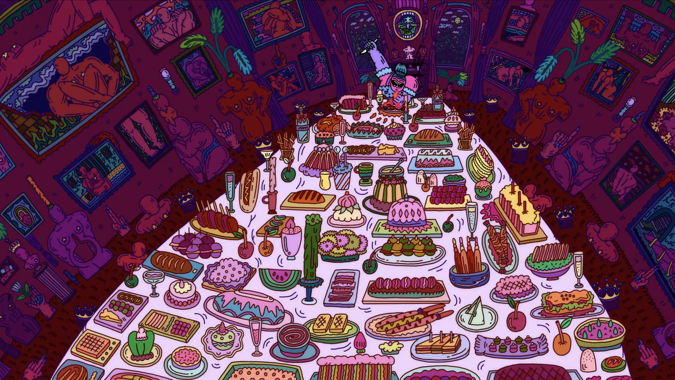 MUKBANG - Not to scale